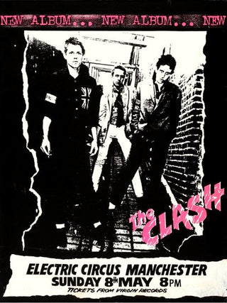 The Clash Live Poster